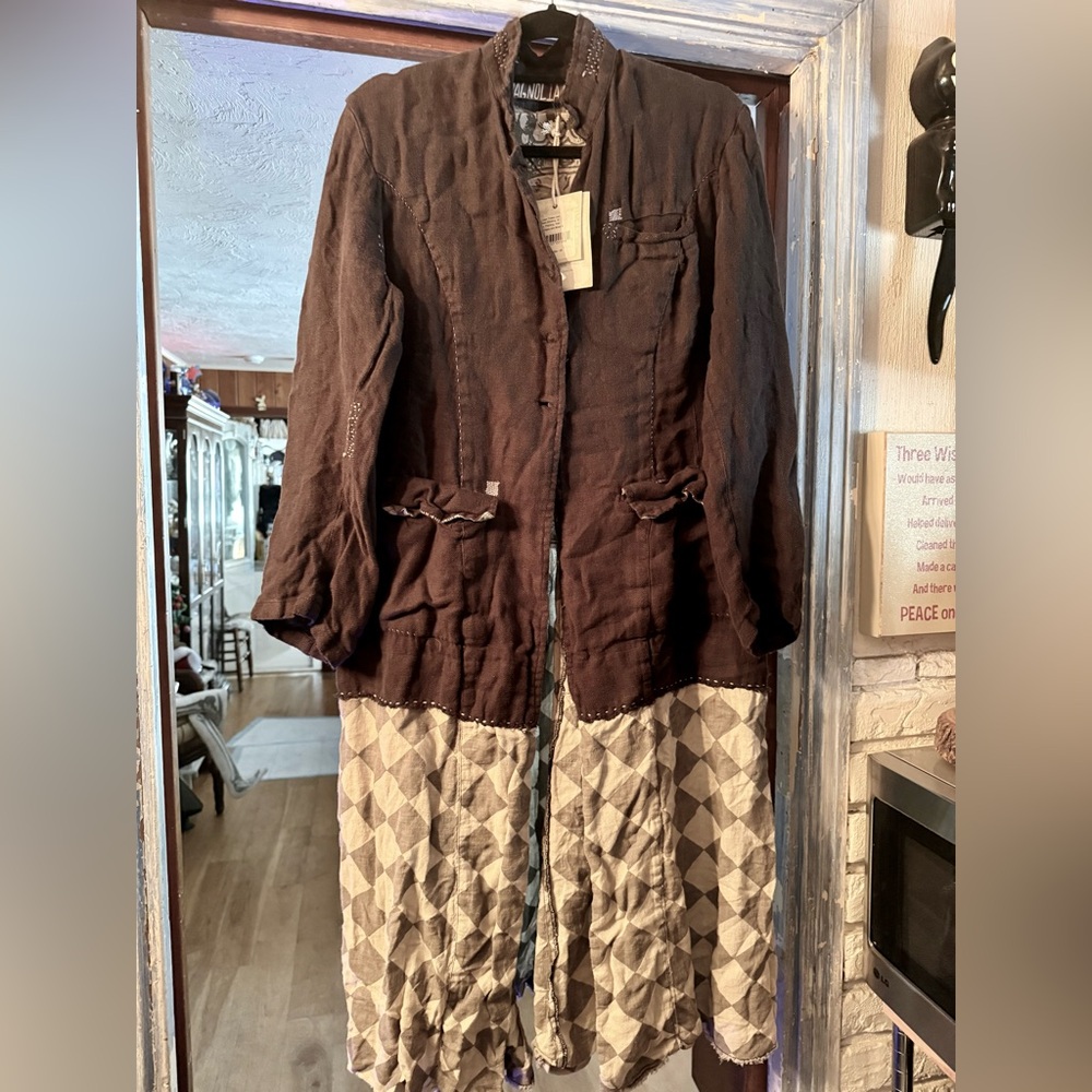 Magnolia Pearl Grey and White Tristan Jacket